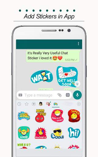 Free Messenger Whats Stickers for Chat screenshot 4