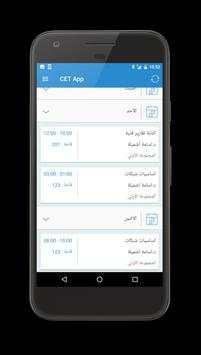 CET App screenshot 3
