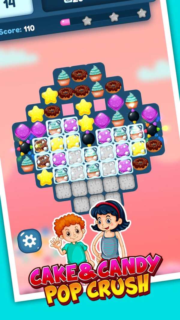 Cake Candy Pop Crush : Match Puzzle Game screenshot 3