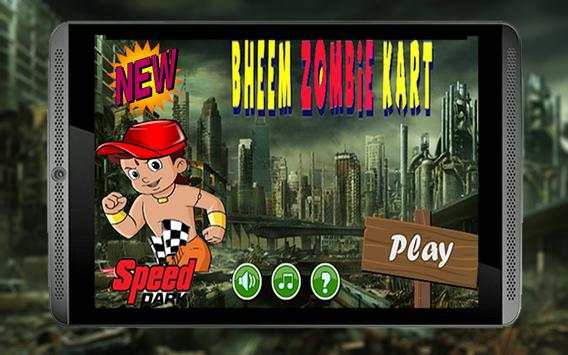 Bheem Kart chota Zombie screenshot 2