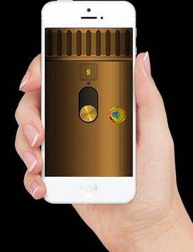 gold flashlight phone screenshot 2