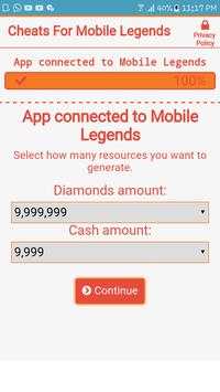 Hack For Mobile Legends Prank screenshot 2