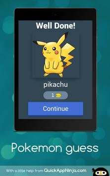 Pokemon Guess screenshot 9