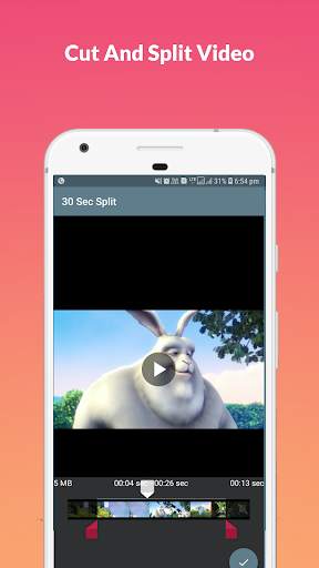 Video Status Splitter - Split For Status Story 3 تصوير الشاشة