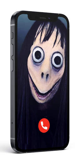 call momo creepy granny horor prank video chat screenshot 1