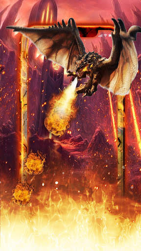 Fire Dragon APUS Live Wallpaper screenshot 1