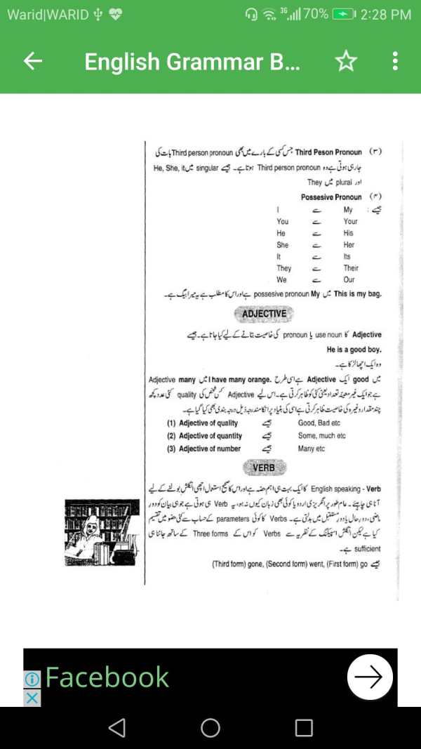 Learn English Grammar in Urdu/English Grammar Book screenshot 3
