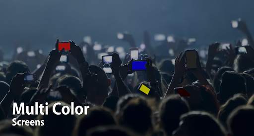 Call screen: Flashlight, Color screen- Color flash screenshot 1