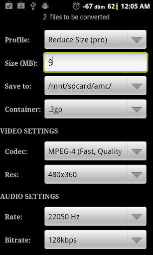 Video Converter Android screenshot 6