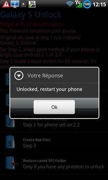 Galaxy_S Unlock screenshot 2