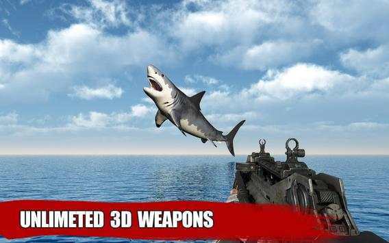 World Big Angry Shark Hunting game 2019 screenshot 4