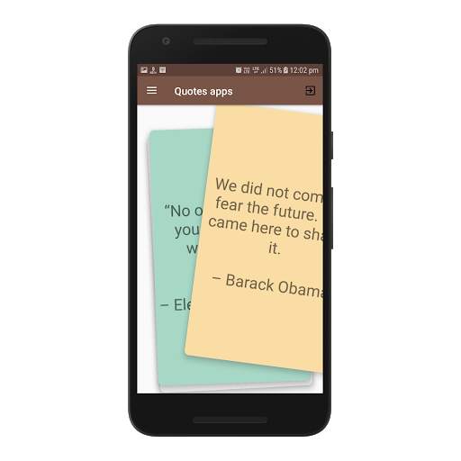 Quotes app 1 تصوير الشاشة