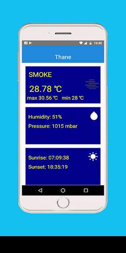 JustWeather screenshot 1