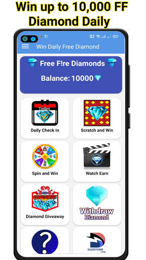 Win Daily Free Diamonds 💎 | Fire, Cobra, Alok screenshot 1