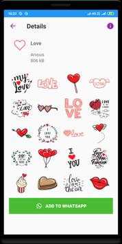 WhatsApp Sticker for Valentine Day screenshot 4