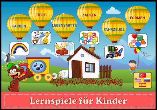 Kinder lernen: Farben, Zahlen, Formen, Tiere screenshot 1
