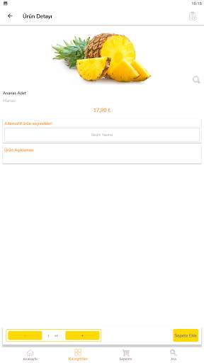 Sarıyer Sanal Market Mobile screenshot 9