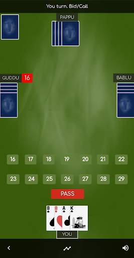 Taash: Play 325, 29, Hearts, DehlaPakad, 7s, Bluff screenshot 5