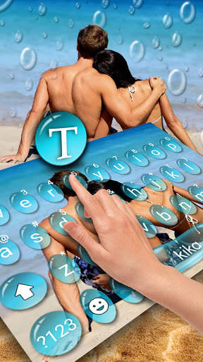 Romantic Photo Tastatur-Thema screenshot 3