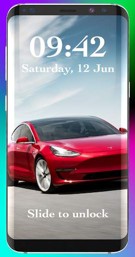 Wallpapers for Tesla:   Lock Screen screenshot 2