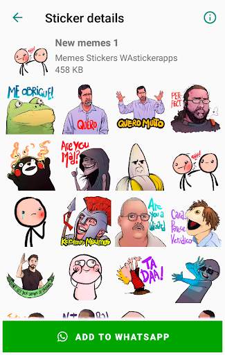 WAStickerApps Memes Stickers 😂😆😜 screenshot 1