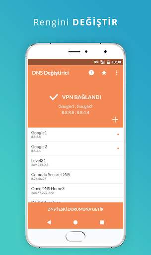 DNS Değiştirici (rootsuz) screenshot 3