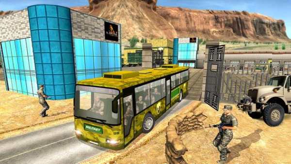 Army Commandos Coach Bus Transport Simulator 2019 screenshot 1