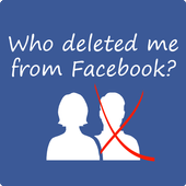 Who deleted me from Facebook? icon