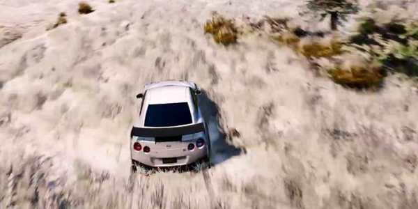 GTR Driving Nissan Winter 3D screenshot 6