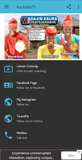 Kachaba tv - Magajin Kaura Entertainment 1 تصوير الشاشة