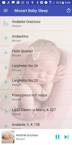 Mozart Baby Sleep screenshot 1