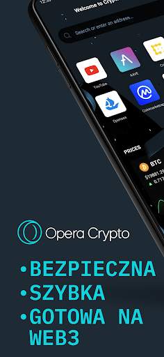 Opera Crypto Browser screenshot 1