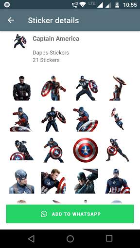 Stickers for chatting - WA screenshot 1