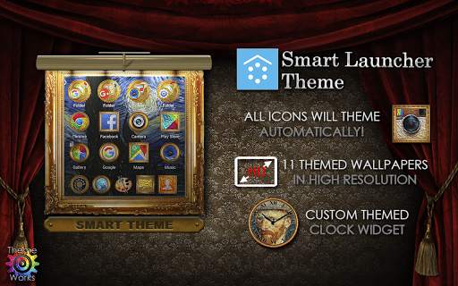 Smart Launcher Theme VanGogh screenshot 10