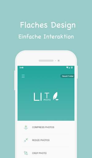 Fotokomprimierung und Größenänderung screenshot 1
