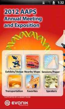 2012 AAPS Annual Meeting screenshot 1