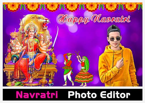 Navratri Photo Editor screenshot 1