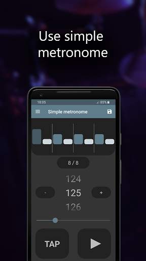Camtronome - metronome, camera screenshot 1