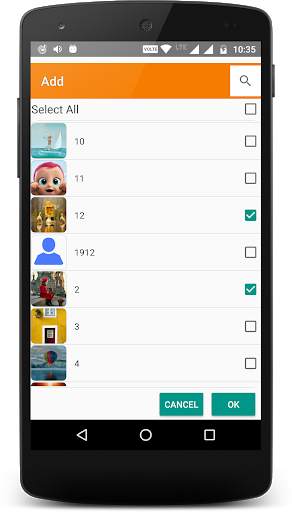 My Favorite Contacts Free screenshot 2