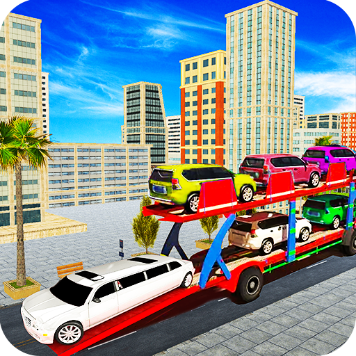 Car Parking Trailer Car Transport icon