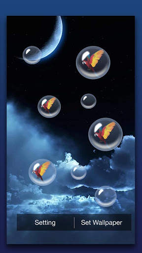 Night Sky Live Wallpaper screenshot 2