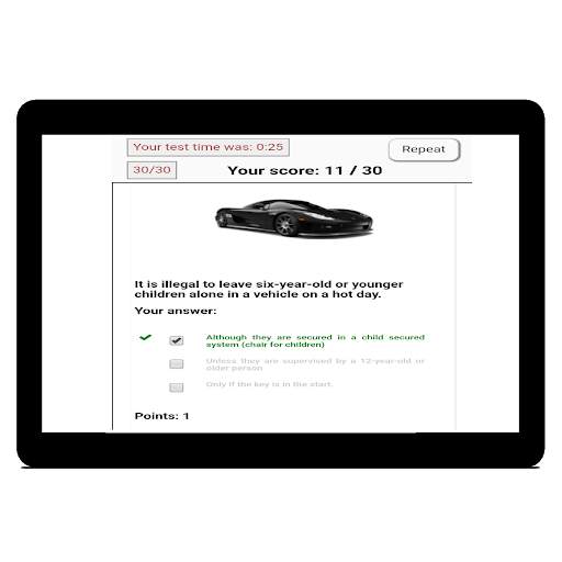 Practice driving test for CA screenshot 9