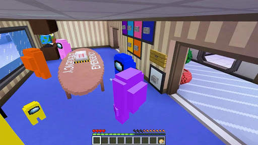 Maps of Among Us for Minecraft PE - Skins & addons screenshot 2