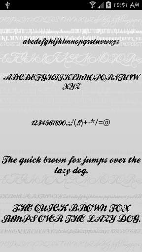 Fonts - Sexy for FlipFont Free screenshot 5