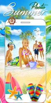 Summer photo frames 8 تصوير الشاشة