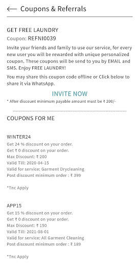 Dry Clean & Laundry - DhobiLite screenshot 6
