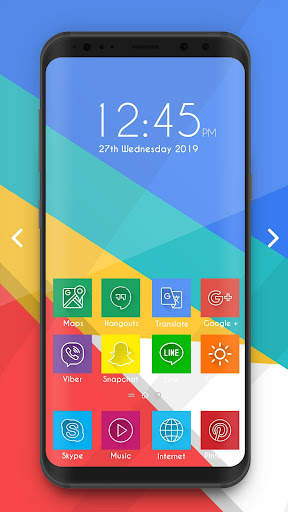 Material Theme and Launcher screenshot 1