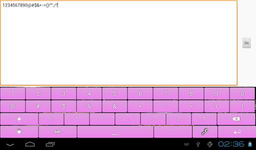 Multicolor Soft Keyboard Free screenshot 9