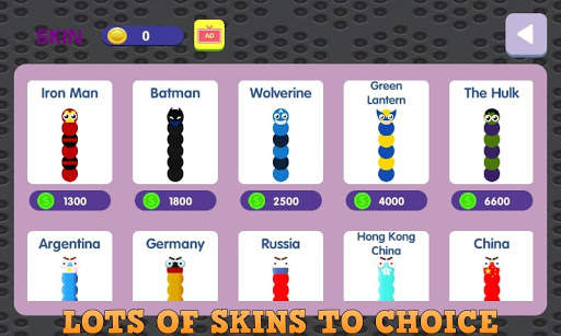 Snake Worm Zone io cacing Slink zone io screenshot 3