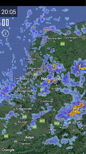 Regenmelding screenshot 1